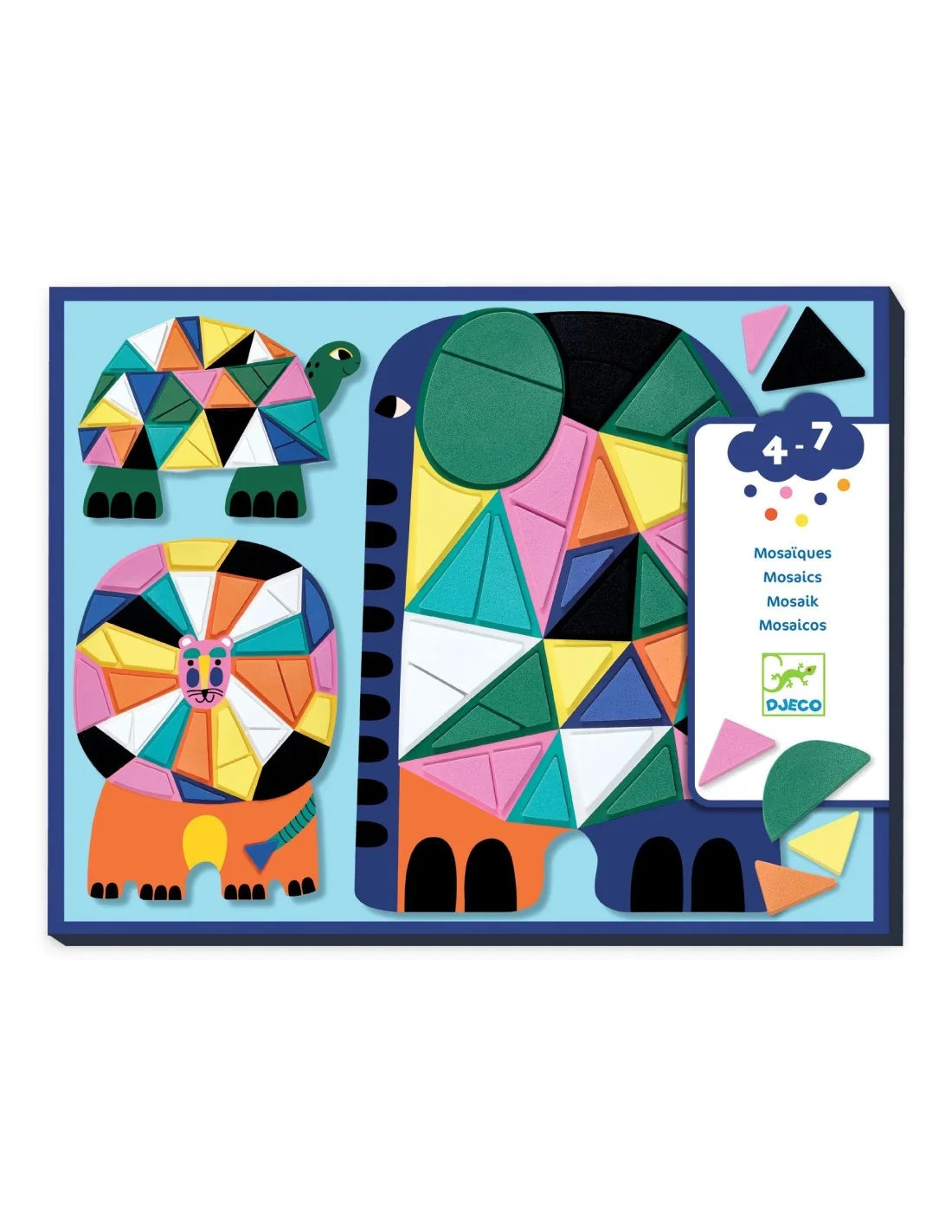 Djeco knutseldoos mozaik Afrika 4+