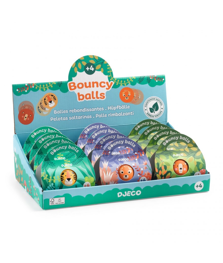 Djeco stuiterballen Wild 4+