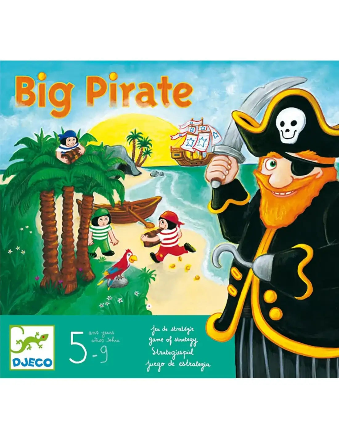 Djeco bordspel big pirate 5+