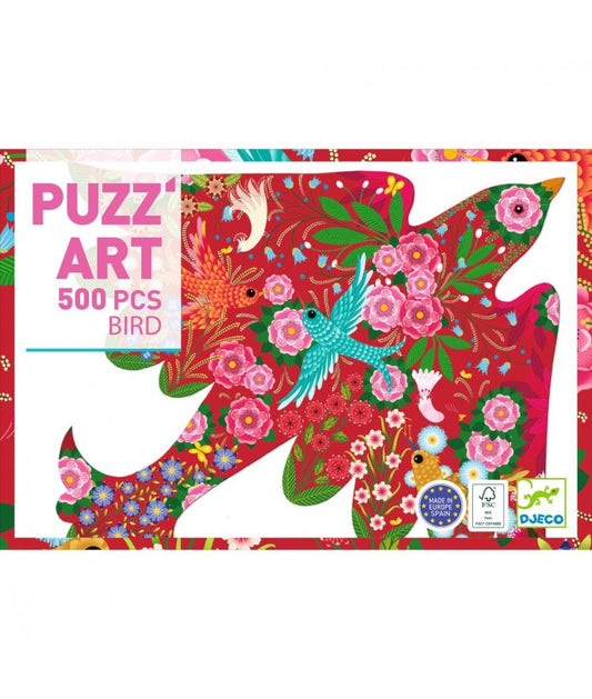 Djeco puzzel puzz'art bird 8+