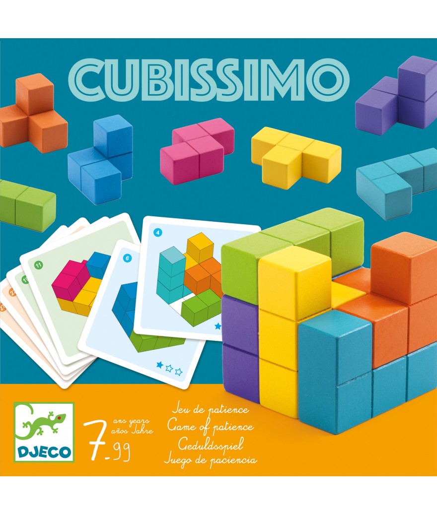 Djecp puzzelspel Cubissimo 7+