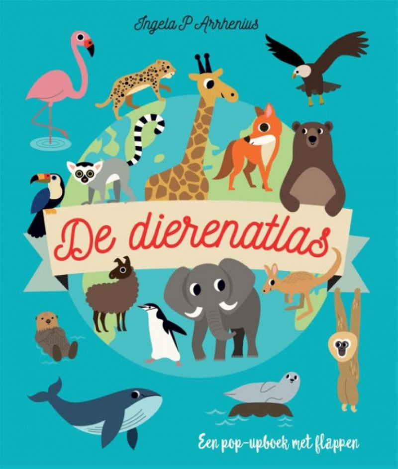 Kinderboek de dierenatlas 3+