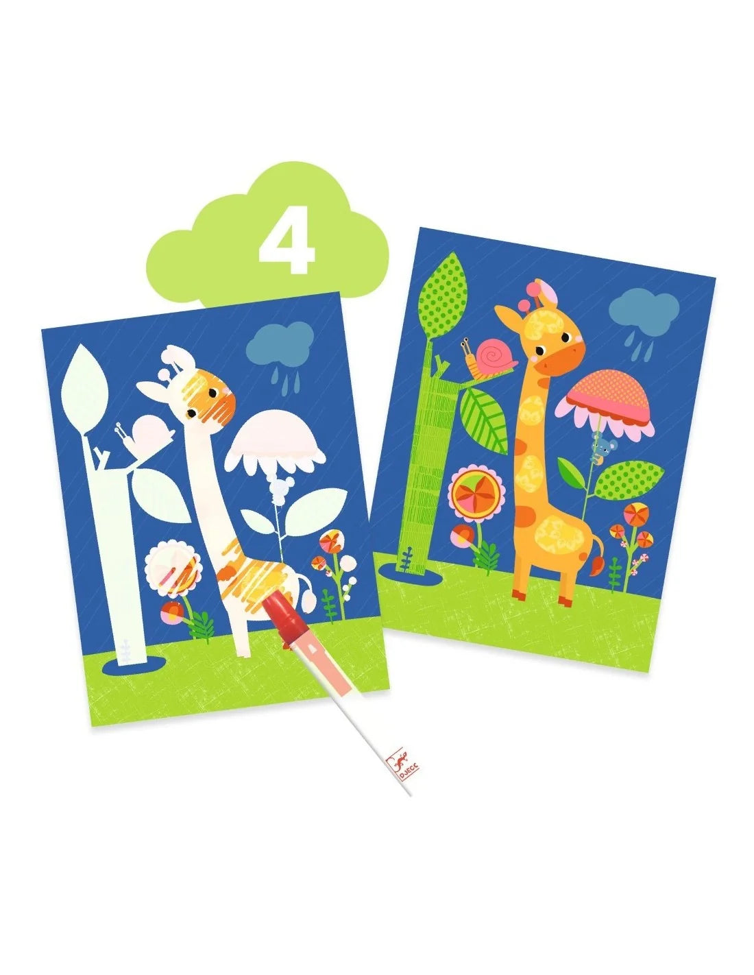 Djeco knutseldoos De muis en zijn vrienden +18m