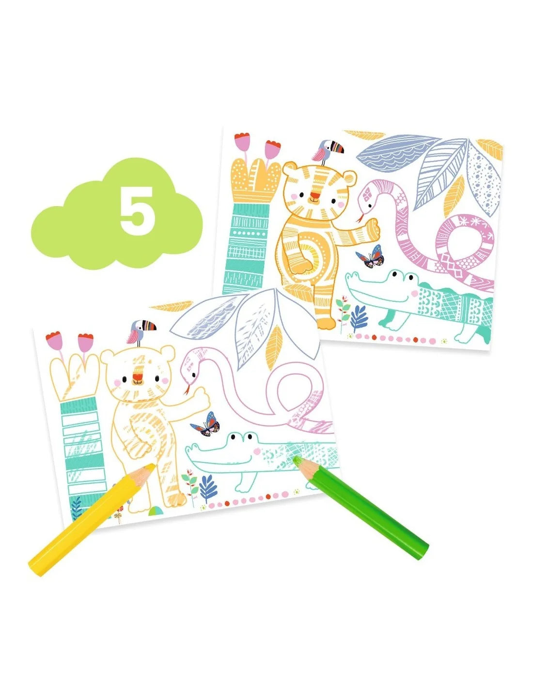 Djeco knutseldoos De muis en zijn vrienden +18m