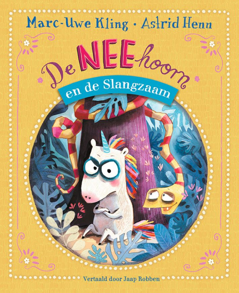 Kinderboek De NEEhoorn en de Slangzaam