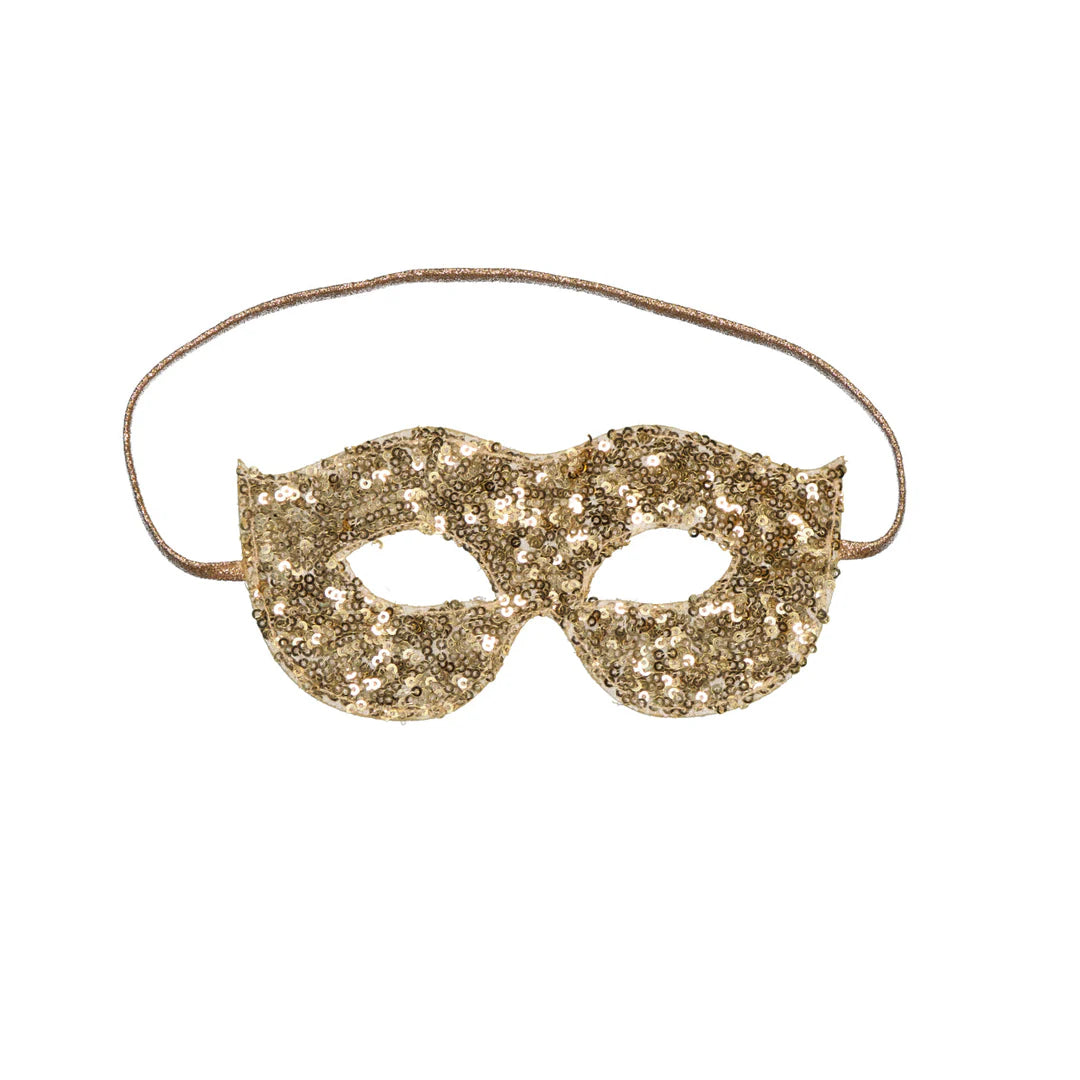 Luciole et petit pois masker pailletten goud 