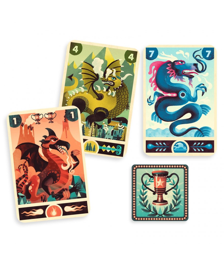 Djeco kaartspel dragon deck 6+