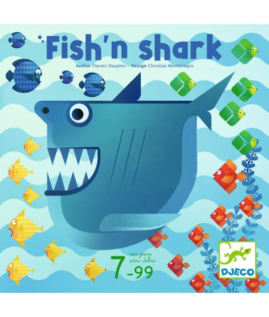 Djeco bordspel fish'n shark 7+