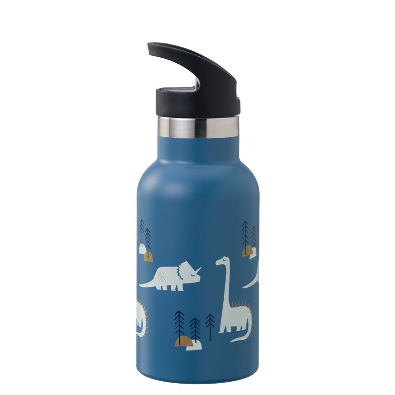 Fresk thermosfles 350 ml dino blauw