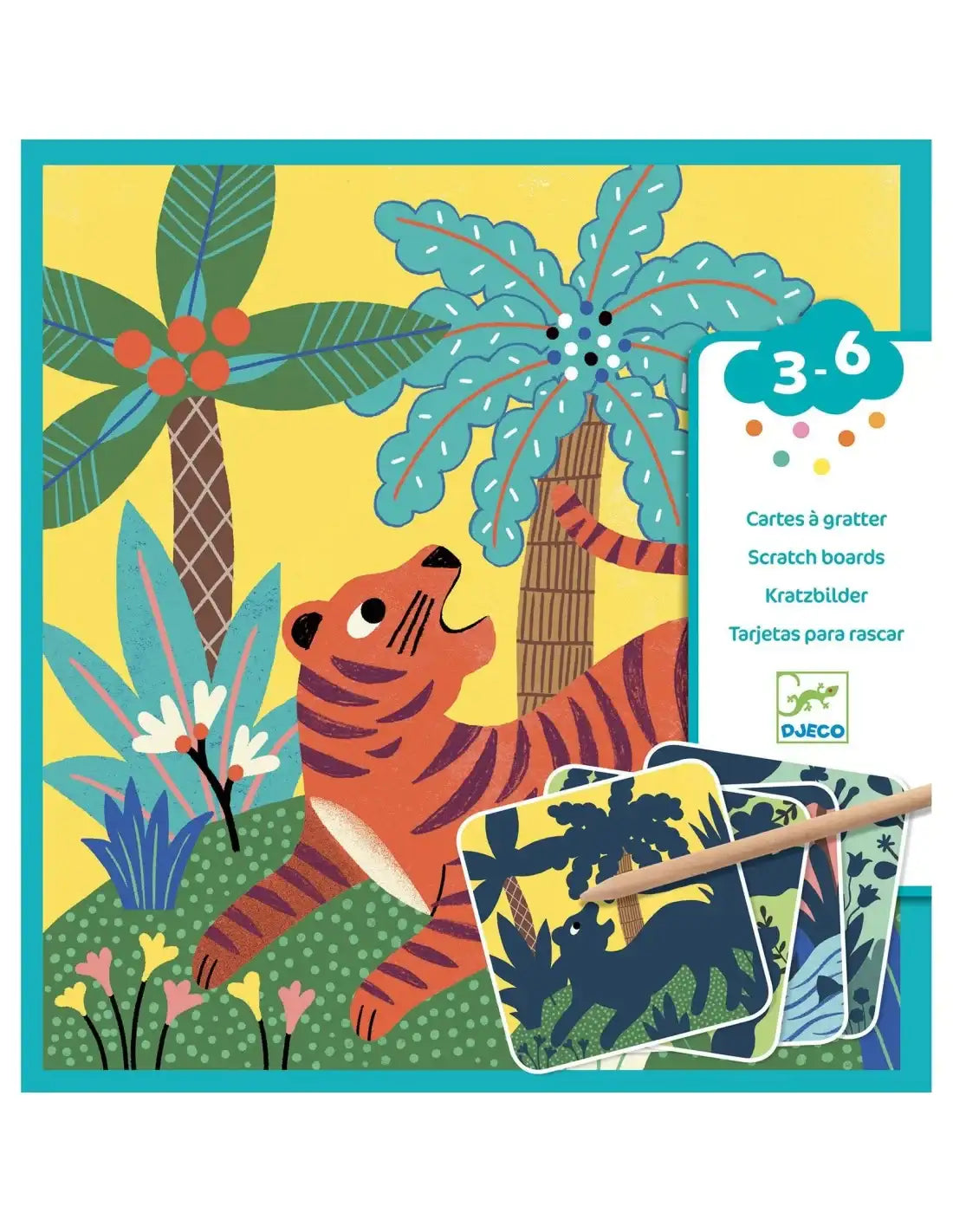 Djeco krasplaten grosses betes 3+