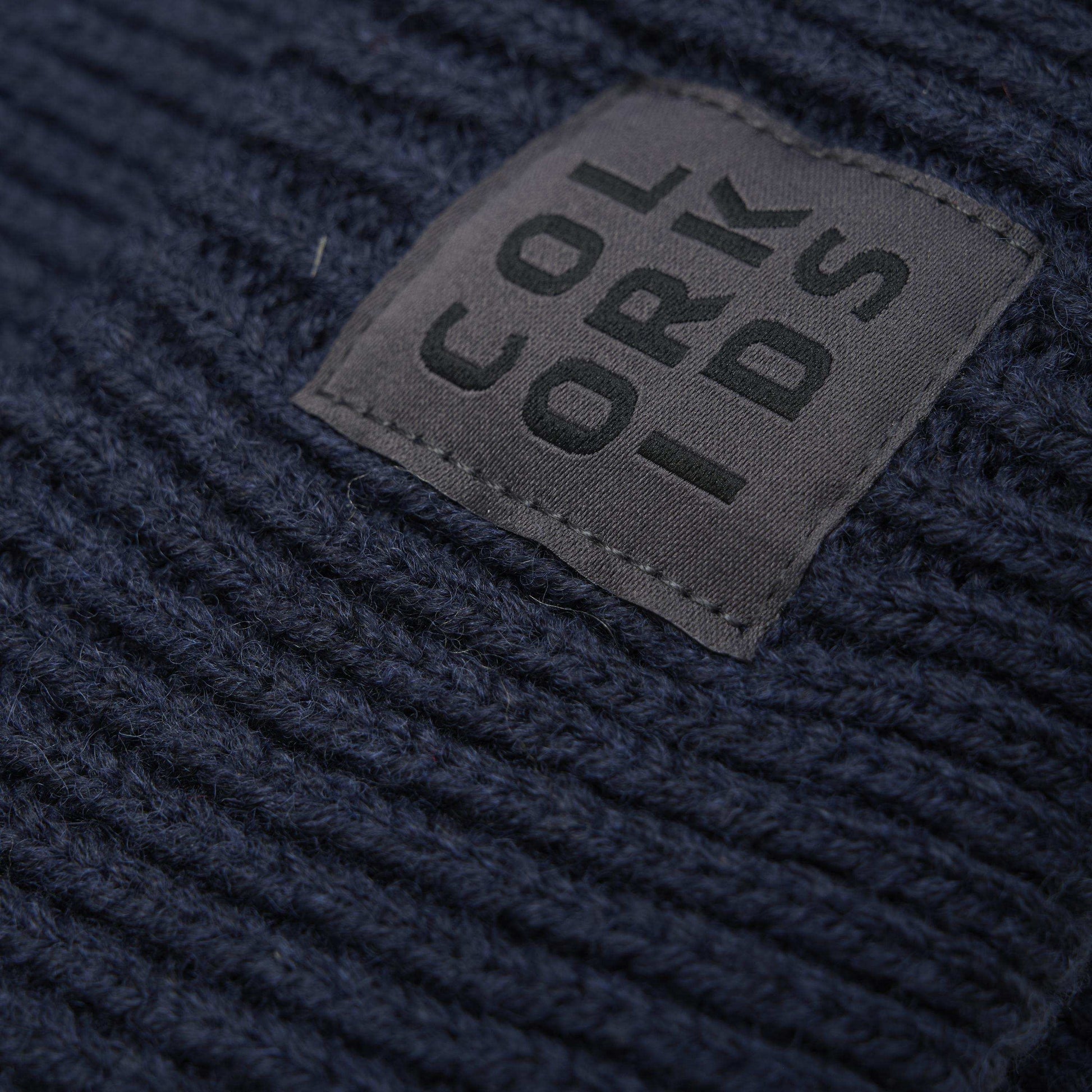 Color Kids muts beanie wol blauw