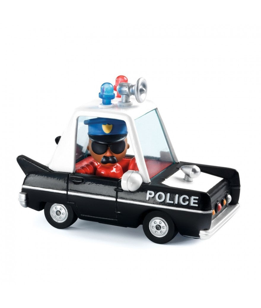 Djeco crazy motors car Hurry Police 3+