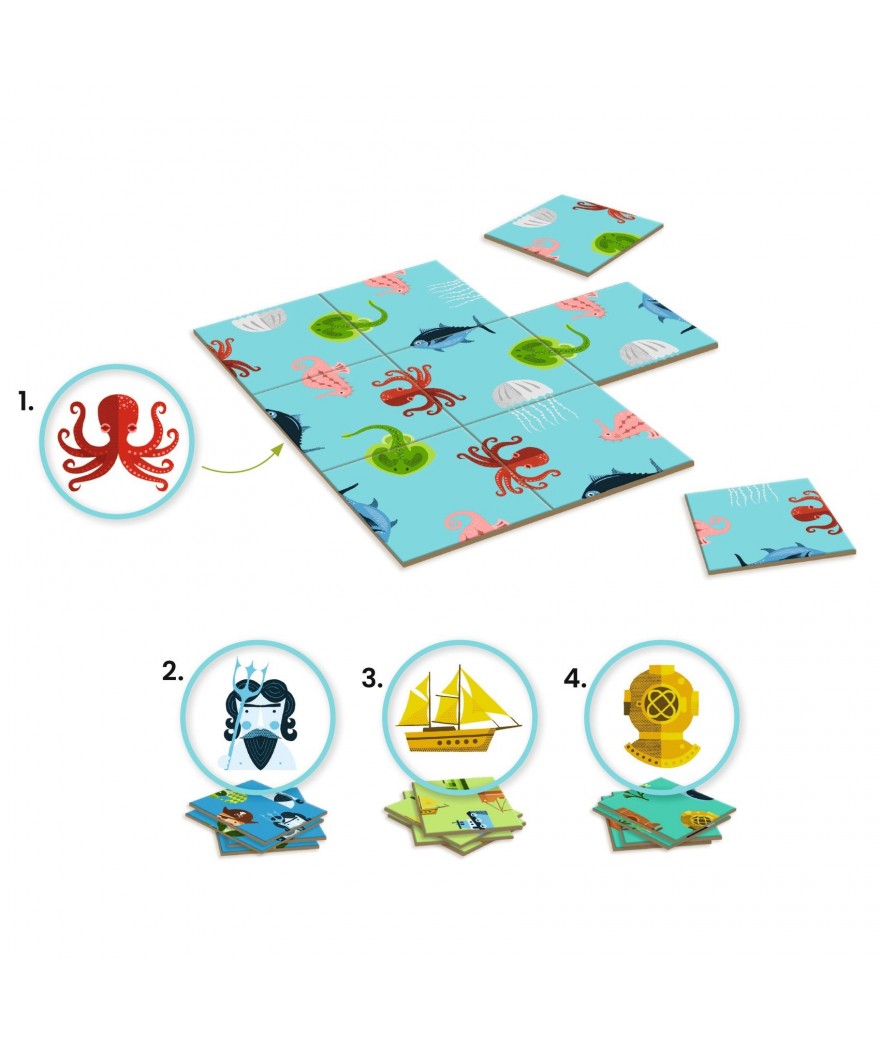 Djeco puzzels Impossiblo Ocean 6+