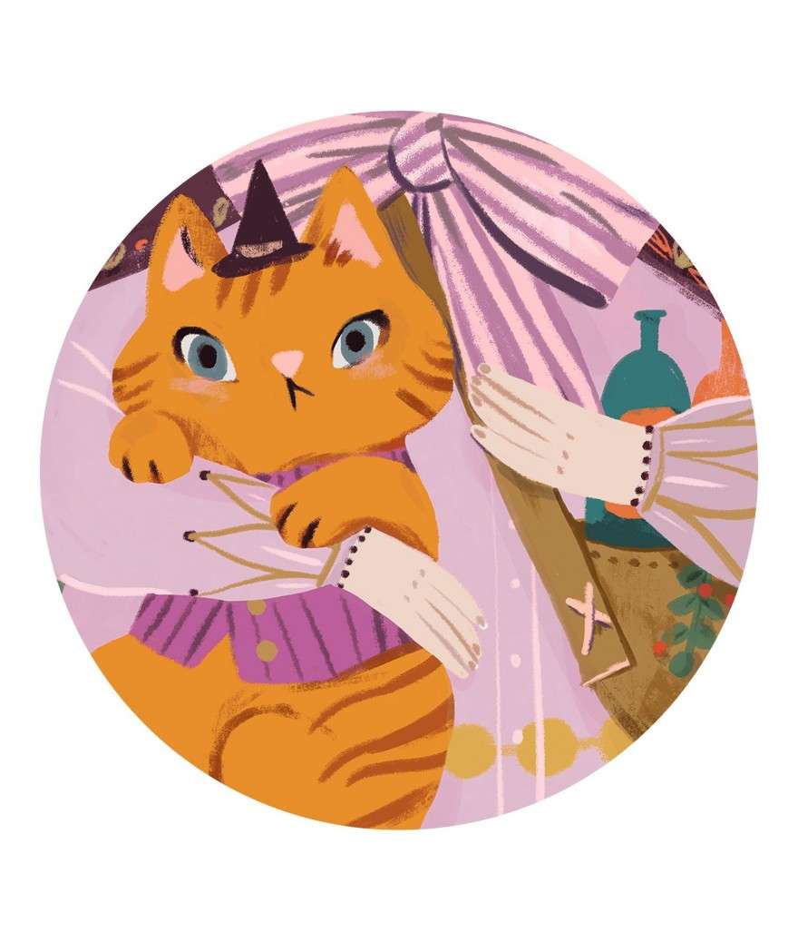 Djeco maxipuzzel Lily de heks 4+