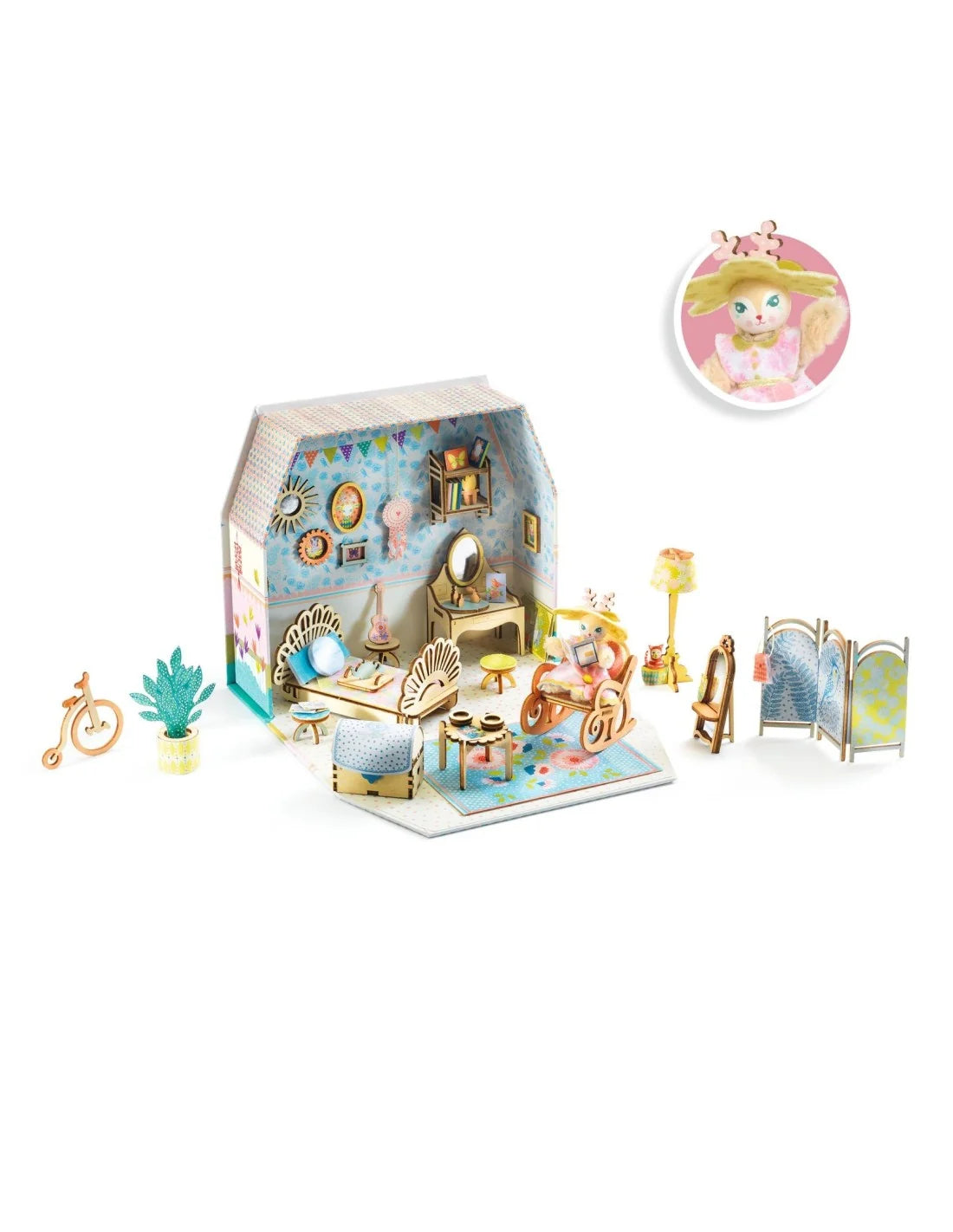 Djeco diy poppenhuis Mi House Alba