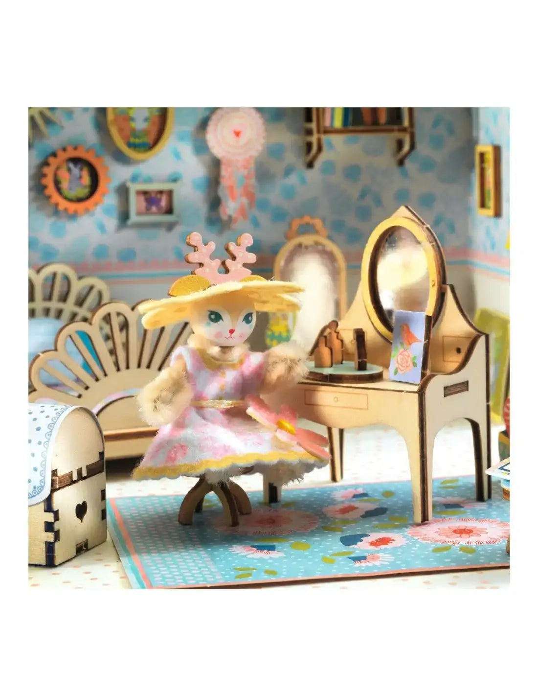 Djeco diy poppenhuis Mi House Alba 8+