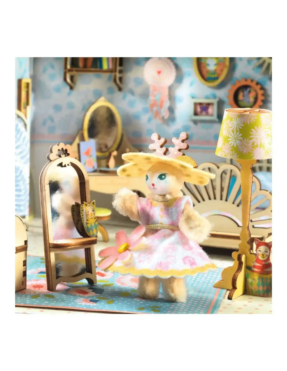 Djeco diy poppenhuis Mi House Alba 8+