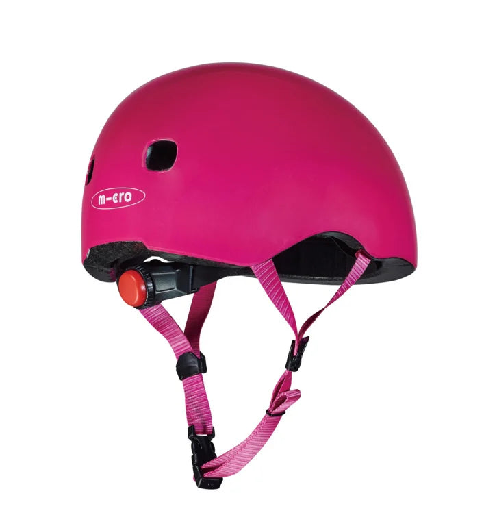 Micro PC Deluxe kinderhelm Framboos roze S 48-53cm