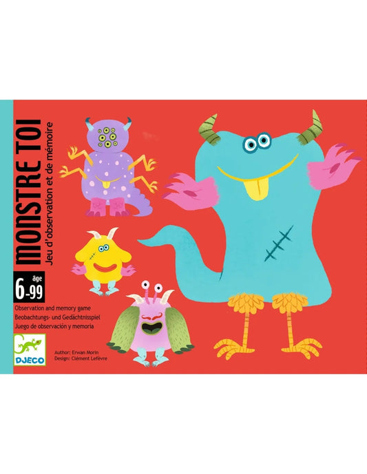 Djeco kaartspel Monstre Toi 6+