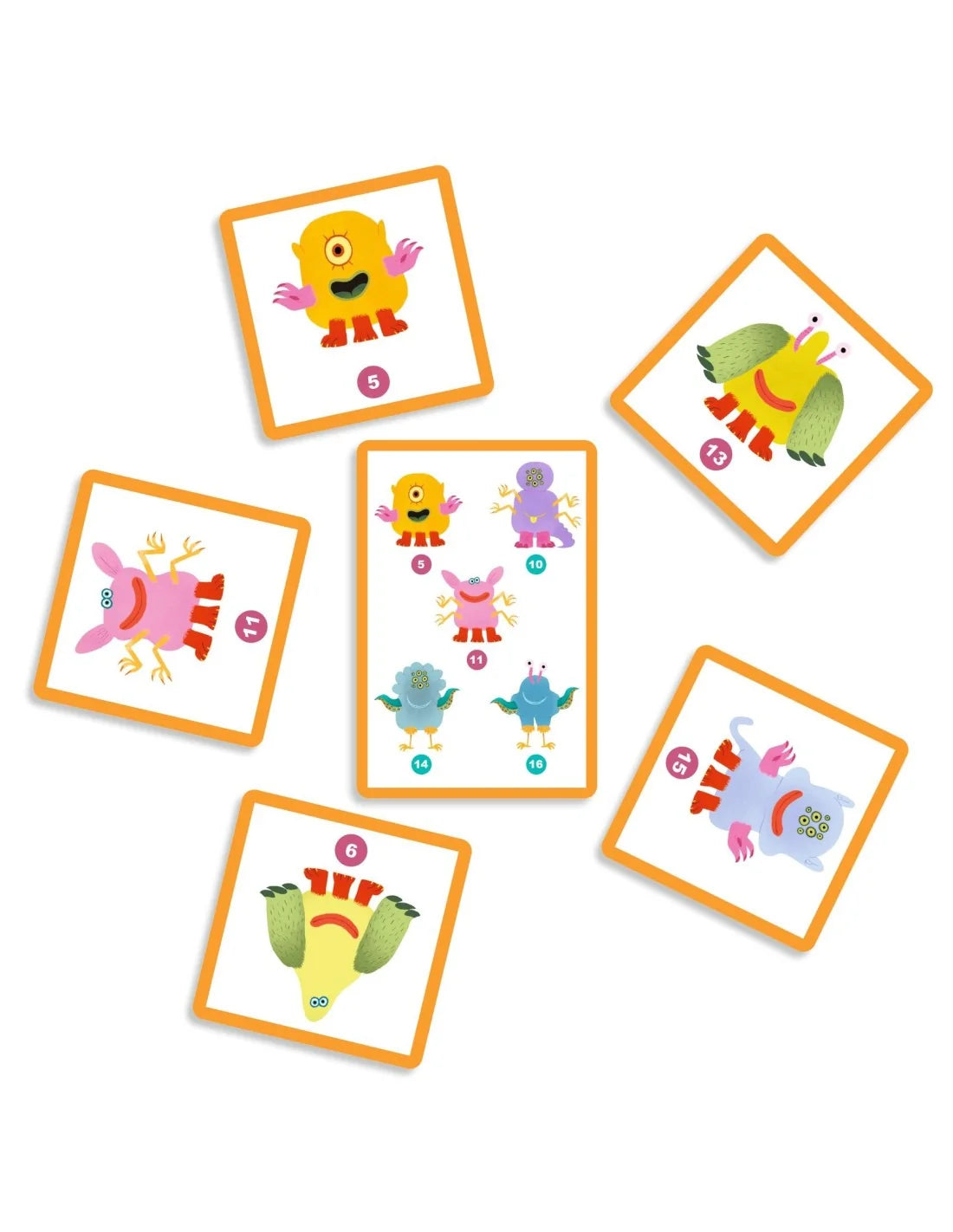 Djeco kaartspel Monstre Toi 6+