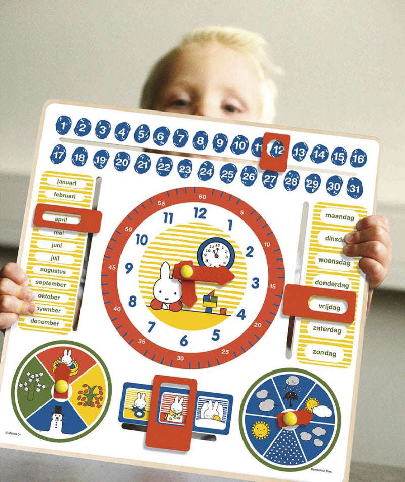 Nijntje kalenderklok 3+