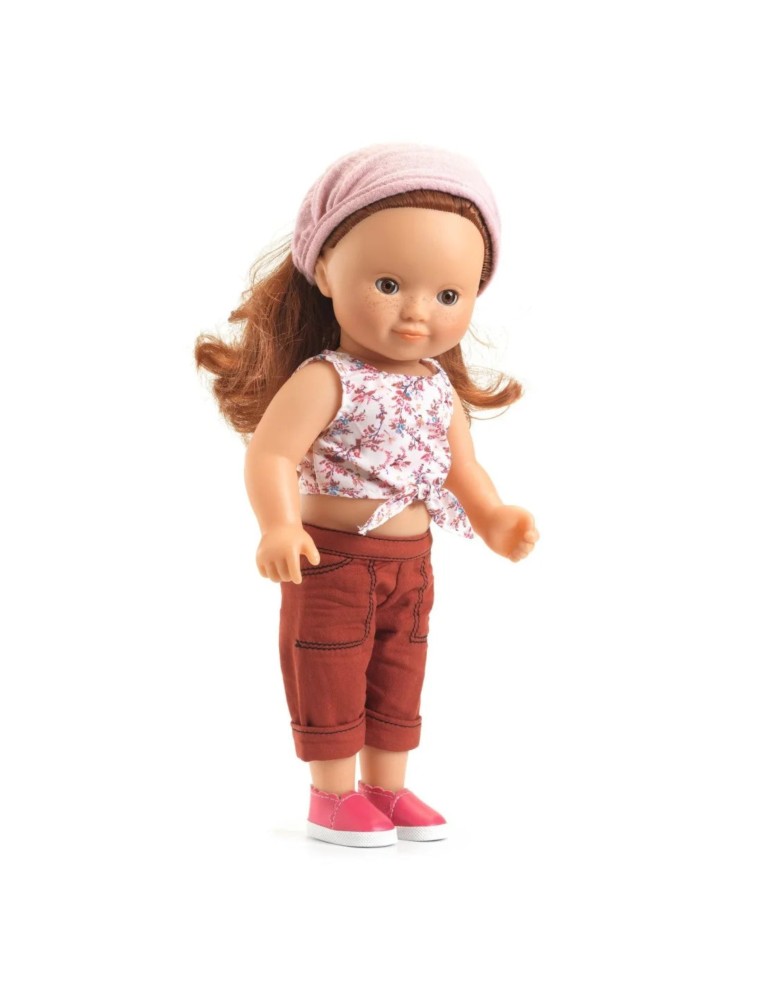 Djeco Pomea poppenkleding Burgundy