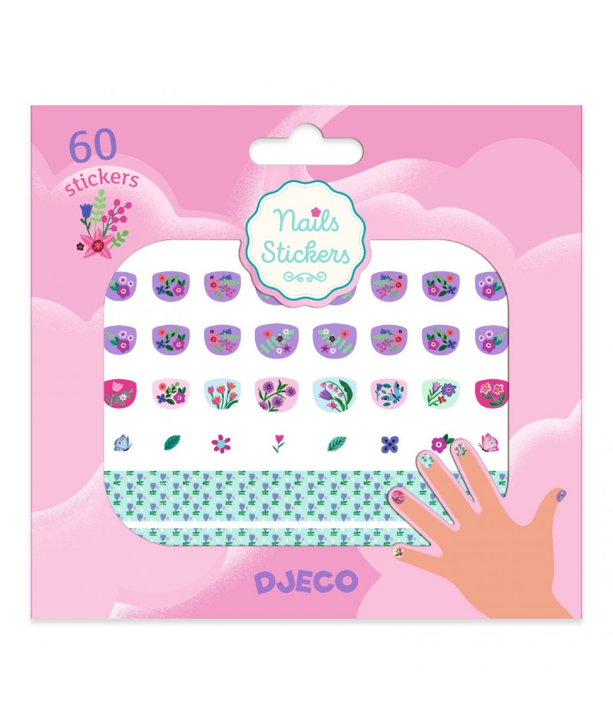 Djeco nagelstickers div kleuren 3+