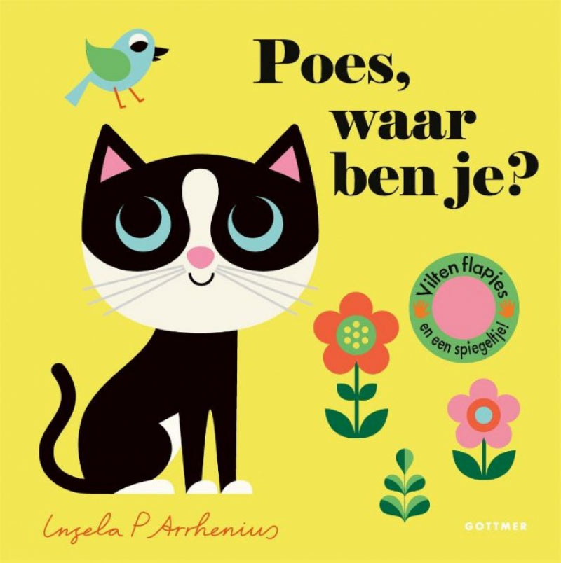 Gottmer flapjesboek Poes waar ben je +12 mnd