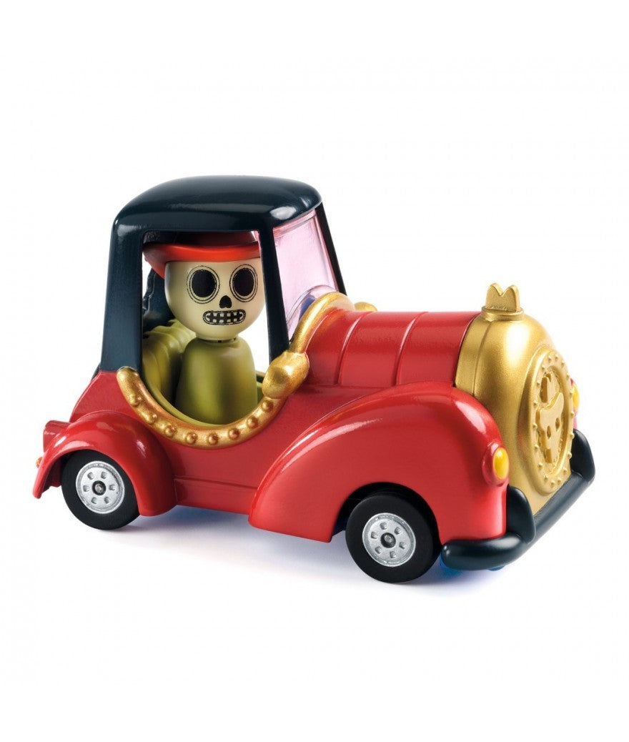 Djeco crazy motors car Red Skull 3+