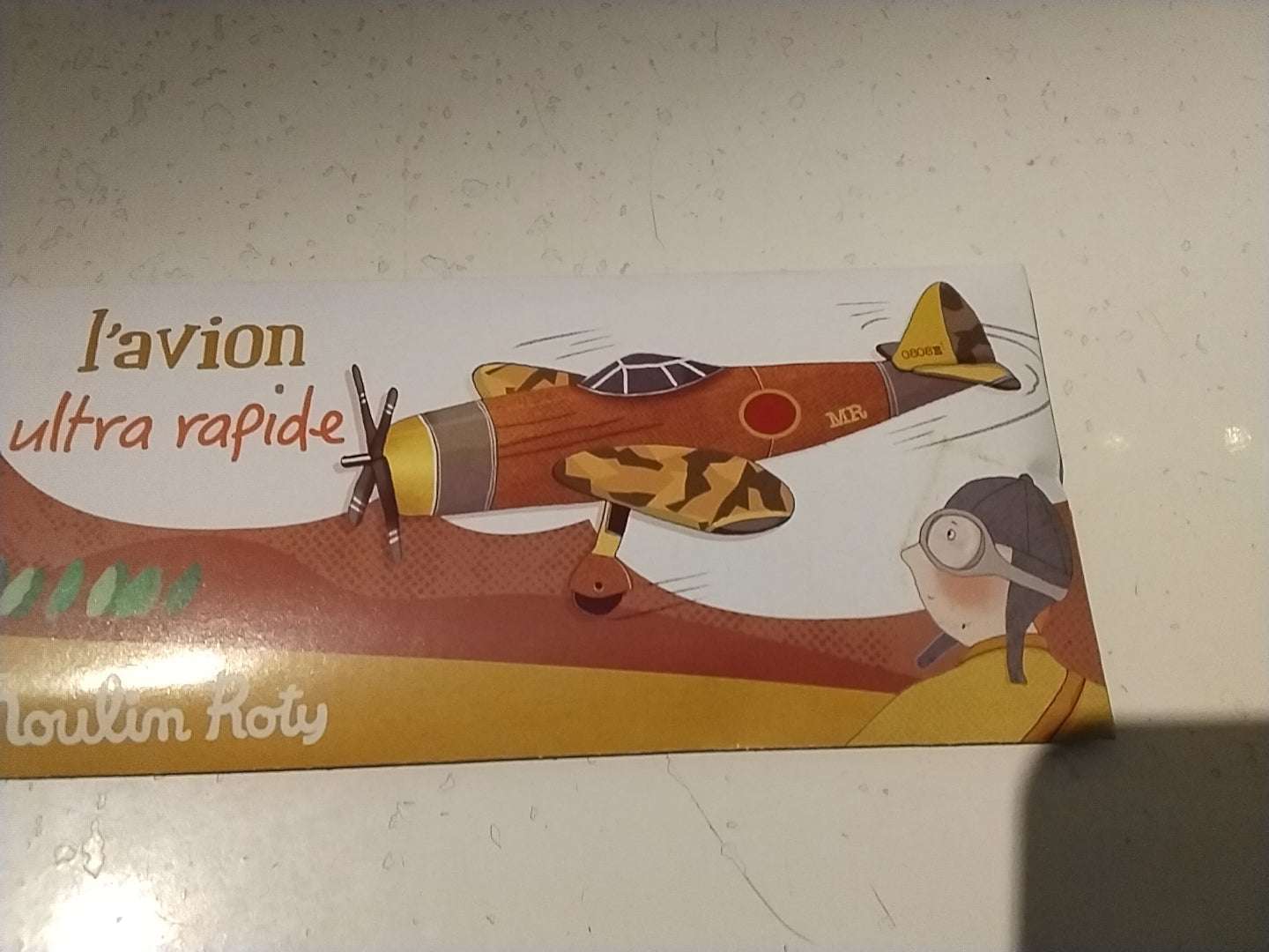 Moulin Roty zweefvliegtuigje Les petites merveilles 6+