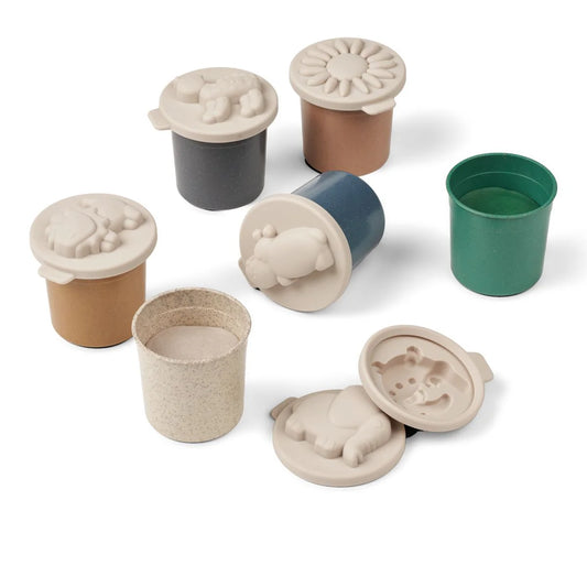 Liewood speelklei Rollie 6-pack Gele milde multimix 3+