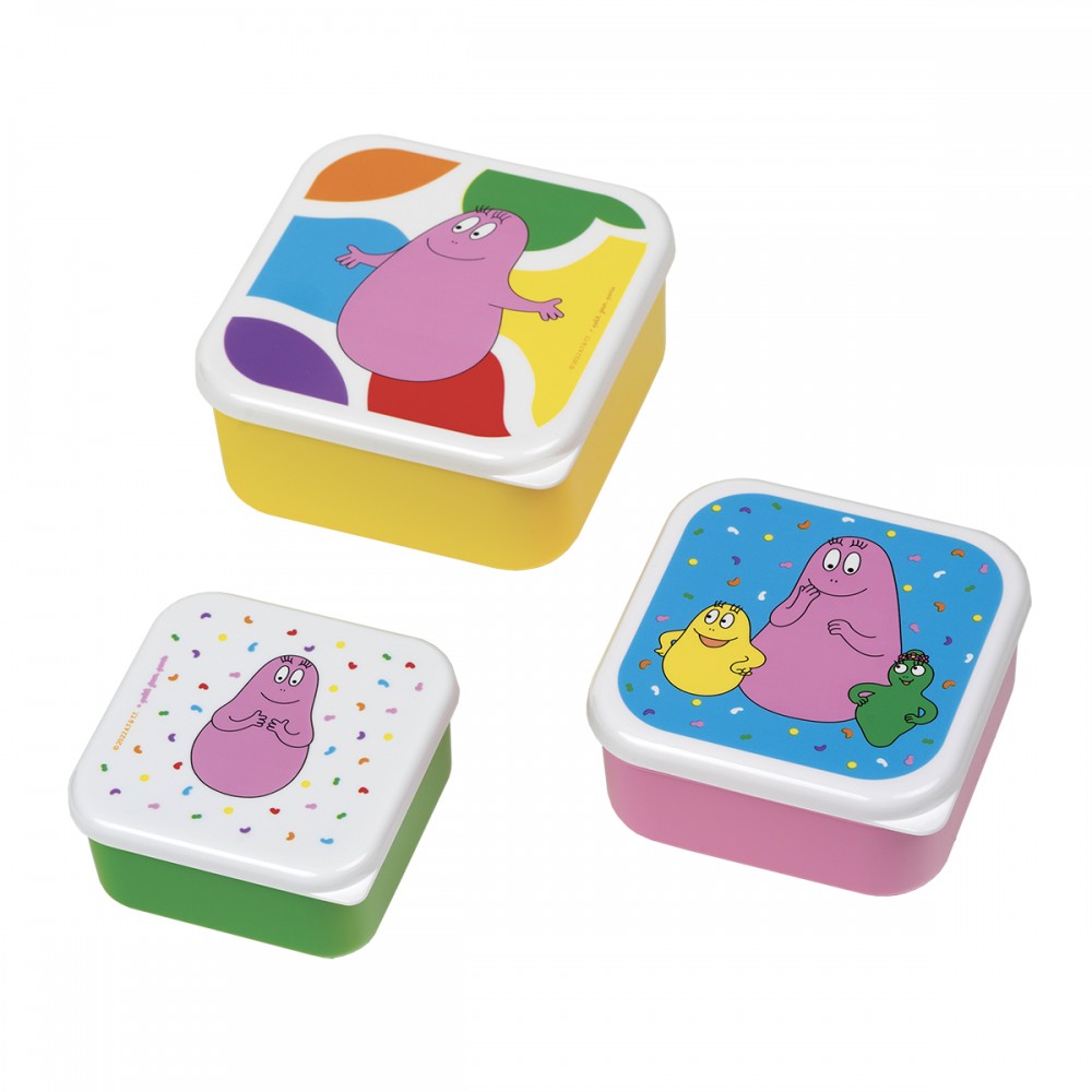 Petit jour lunchbox trio barbapapa 3+