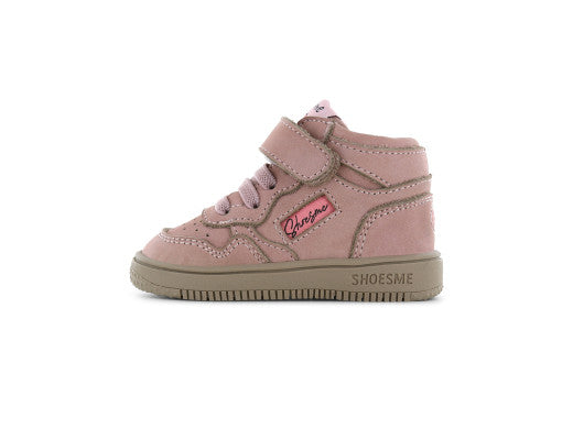 Shoesme basketsneaker old pink suede