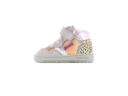Shoesme roze sneakertje met panterprint 21