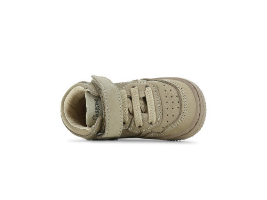 Shoesme basketsneaker taupe suede