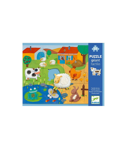 Djeco voelpuzzel groot tactilo 3+