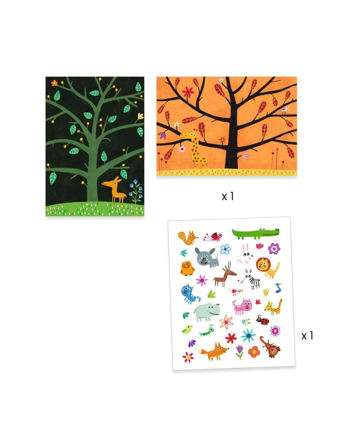 Djeco stickers tikkertje 3+