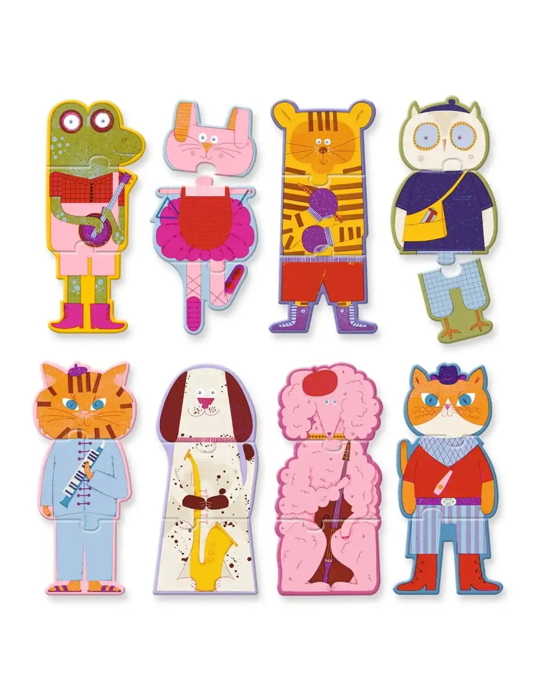 Djeco puzzel trio orkest 3+