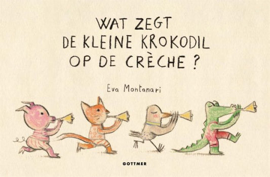 Wat zegt de kleine krokodil op de crèche? +18m