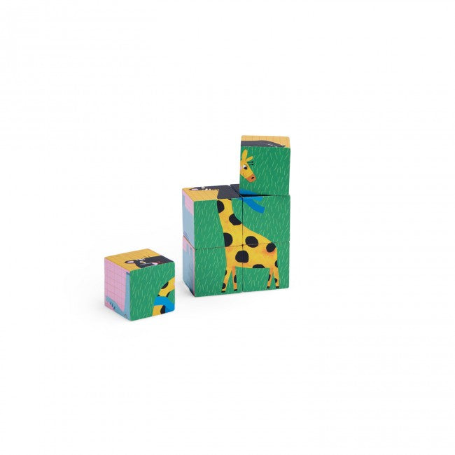 Moulin Roty bouwpuzzel hout Les Toupitis +18M