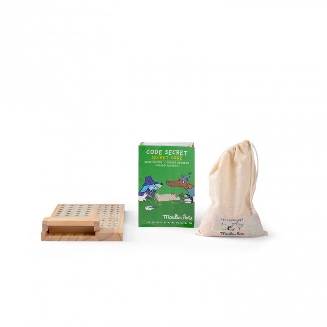 Moulin Roty spel Geheime code Les Loufoques 5+