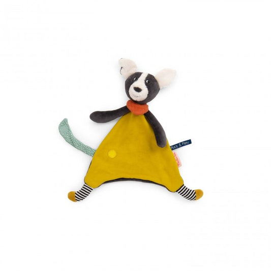 Moulin Roty knuffeldoekje hondje Puce & Pilou