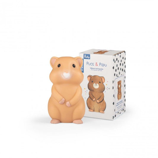Moulin Roty Hamster night light Puce & Pilou