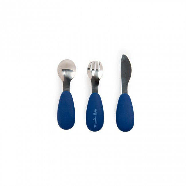 Moulin Roty Set of cutlery Puce & Pilou 0+