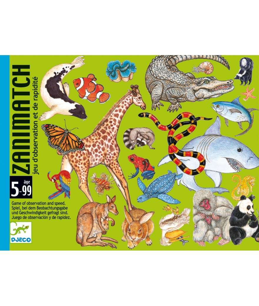 Djeco kaartspel Zanimatch 5+