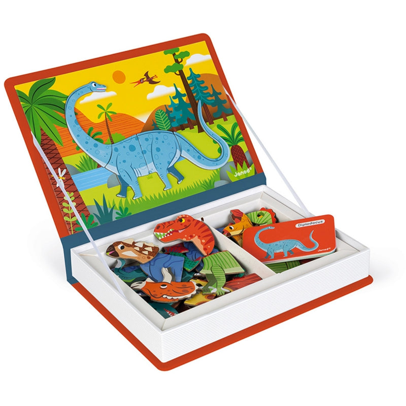 Janod Magnetibook Dinosaurus 3+