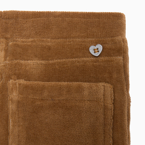 Tuctuc legging stretch corduroy camel 72