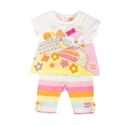 tuctuc set top en broekje little carrot 83 cm