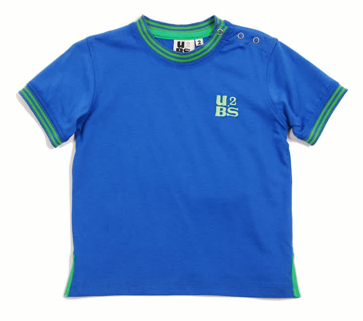 ubs2 t-shirt kobalt 98