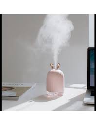 Mykelys lovely humidifier & light bunny pink